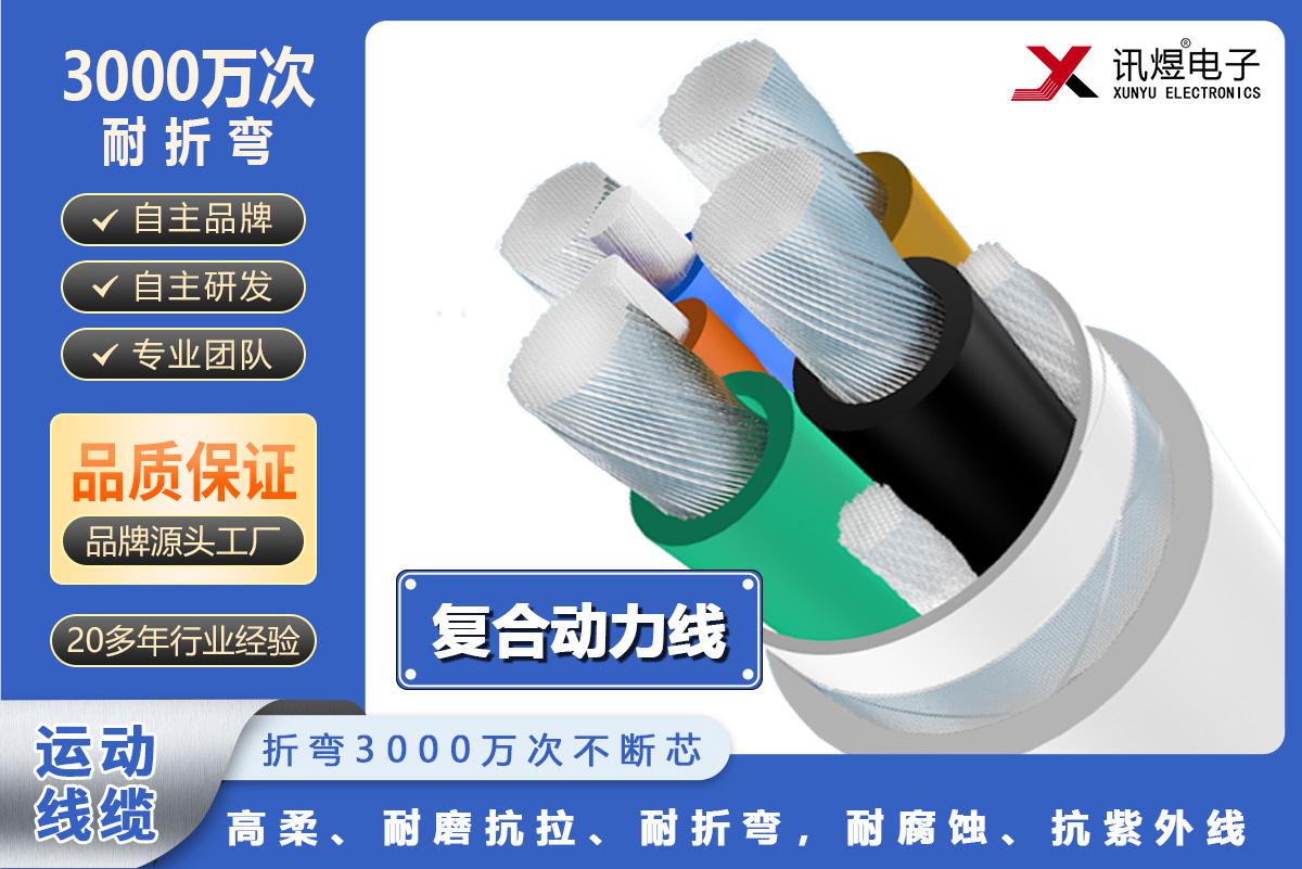 （2）蘇州訊煜電子,高柔運動線纜（3000萬次）,訊煜高柔運動線纜-復合動力線（3000萬次）_233